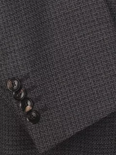 Veste Laine Viaggatore Pal Zileri Anthracite Homme Grande Taille - Capelstore