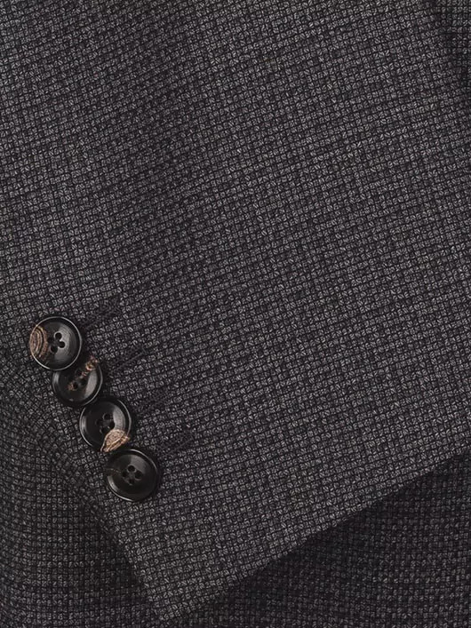 Veste Laine Viaggatore Pal Zileri Anthracite Homme Grande Taille - Capelstore