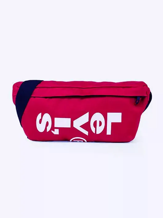 Banane Zippée Rouge Levi's Rouge Homme Grande Taille - Capelstore