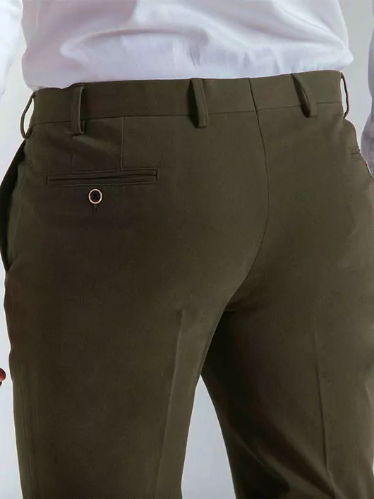 Pantalon Coton Uni Capel Grandes Tailles homme grande taille - Capelstore