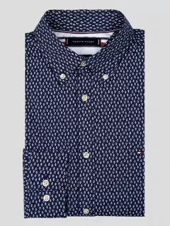 Chemise Ml Imp. Tommy Hilfiger Grandes Tailles  homme grande taille - Capelstore