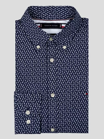 Chemise Ml Imp. Tommy Hilfiger Grande Taille