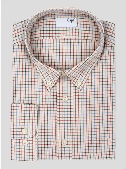 Chemise Ml Carreaux Capel Grande Taille