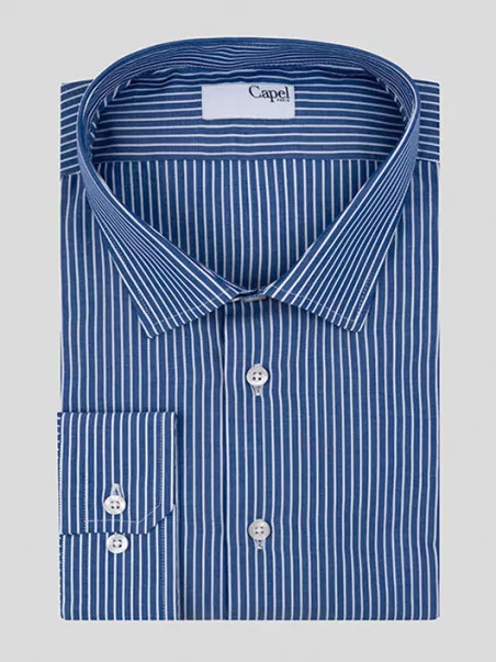 chemise à rayures homme grande taille