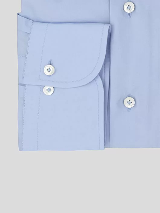 Chemises Manches Longues bleu ciel homme grande