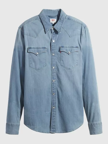 Chemise manches longues western Levi s homme grande tailles