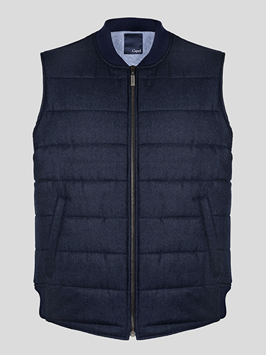 Gilet Matelasse Sans Manches Grande Taille