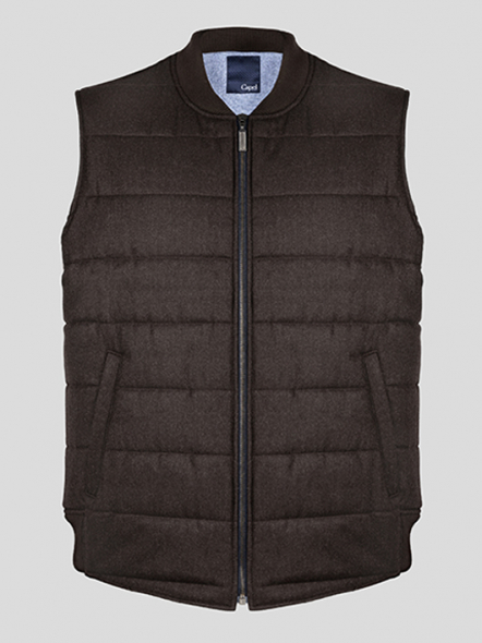 Gilet Matelasse Sans Manches Grandes Tailles