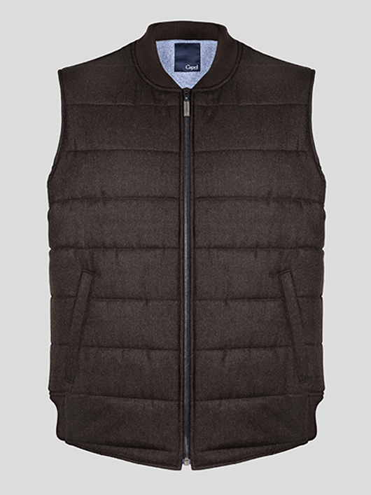 Gilet Matelasse Sans Manches Grandes Tailles