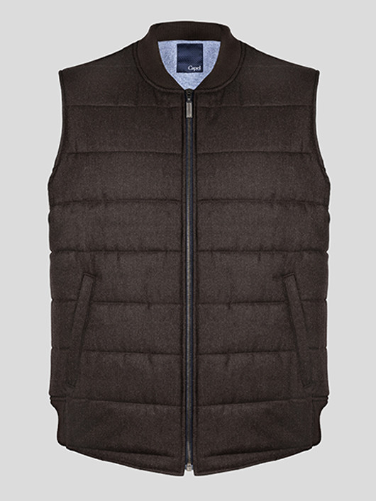 Gilet Matelasse Sans Manches Grandes Tailles  homme grande taille - Capelstore