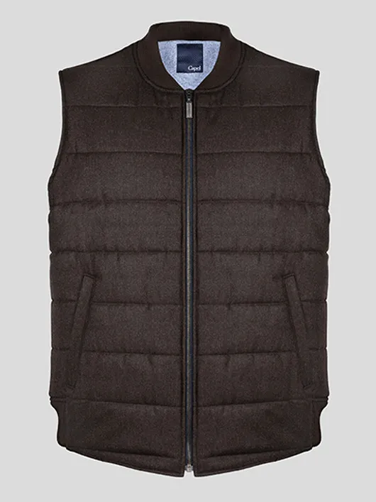 Gilet Matelasse Sans Manches Grandes Tailles  homme grande taille - Capelstore