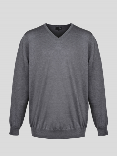 Pull Col V Uni Capel Paris Grande Taille