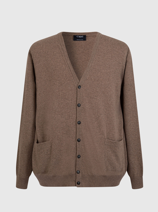 Cardigan Boutonné Laine Capel Paris Grande Taille