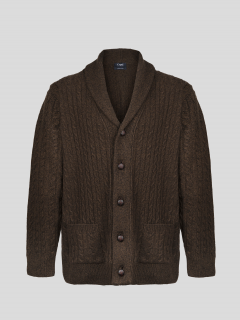 Cardigan Torsades Capel Paris Grandes Tailles  homme grande taille - Capelstore