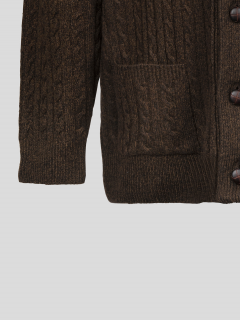 Cardigan Torsades Capel Paris Grandes Tailles  homme grande taille - Capelstore