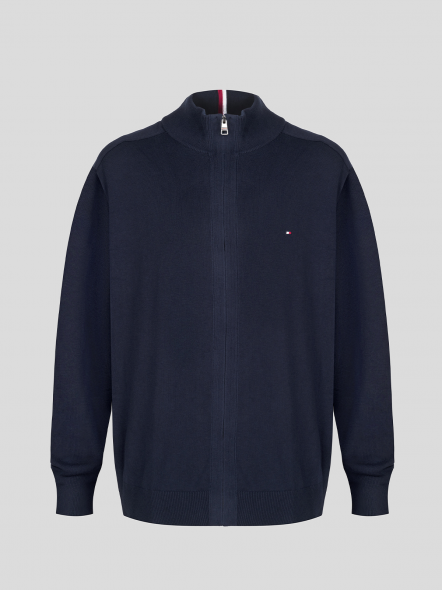 Cardigan Zippe Tommy Hilfiger Grande Taille
