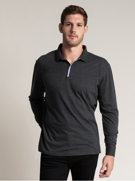 Polo Anthracite Capel Grande Taille