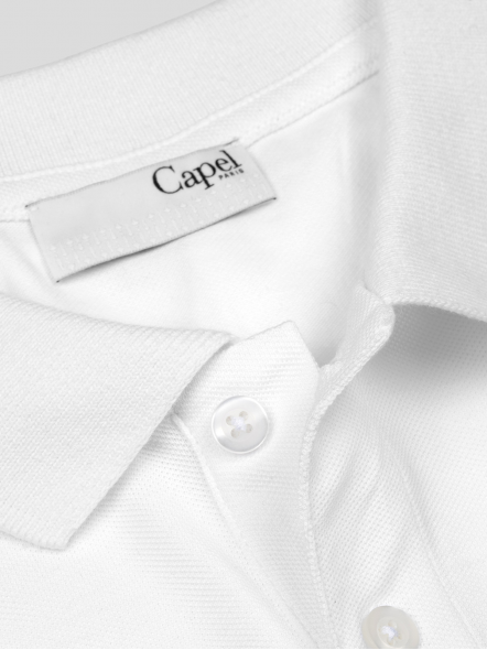 Polo Blanc Capel Grande Taille