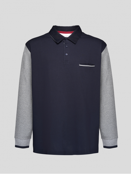 Polo Ml Bicolore Capel Grande Taille