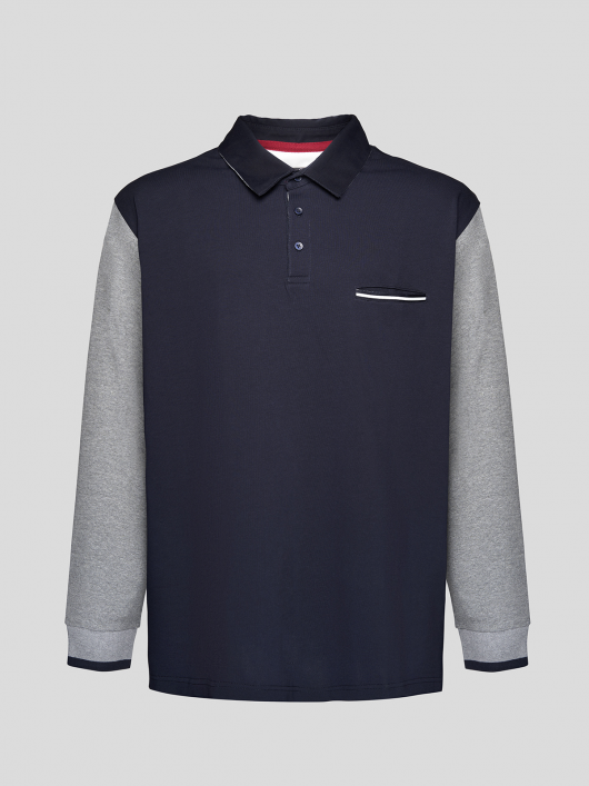 Polo Ml Bicolore Capel Grande Taille