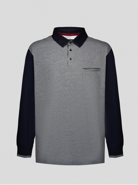 Polo Ml Bicolore Capel Grande Taille