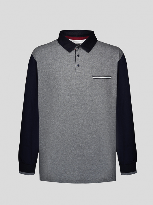 Polo Ml Bicolore Capel Grande Taille