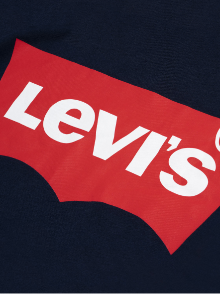 Tee-shirt Marine Logo Levi's Grandes Tailles