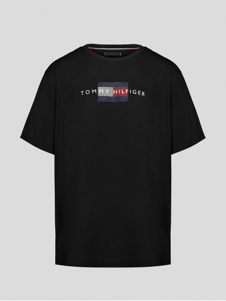 Tee-shirt Coton Bio T.hilfiger Grande Taille