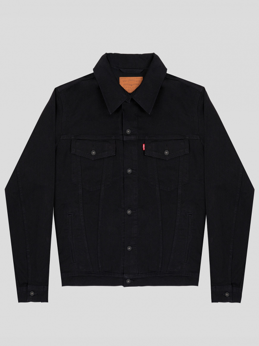 Blouson Jean Noir Levi's Grande Taille