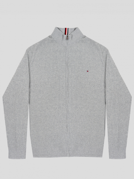 Cardigan Zippe Tommy Hilfiger Grande Taille