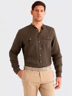 Chemise Lin Capel Paris Grandes Tailles