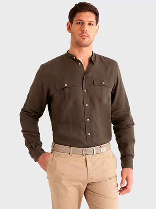 Chemise Lin Capel Paris Grandes Tailles