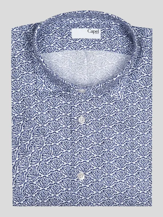 Chemise Mc Lin Fleurs Capel Grande Taille  homme grande taille - Capelstore