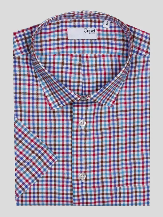 Chemise Mc Carreaux Capel Grande Taille  homme grande taille - Capelstore