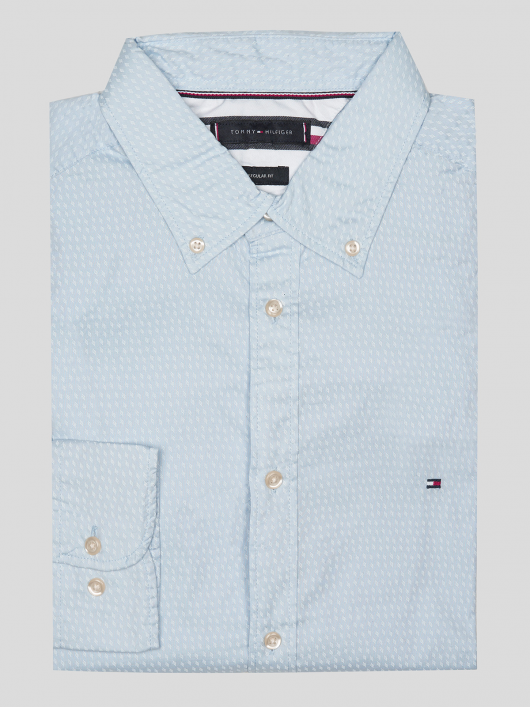 Chemise Ml Cot. Bio T.hilfiger Grande Taille
