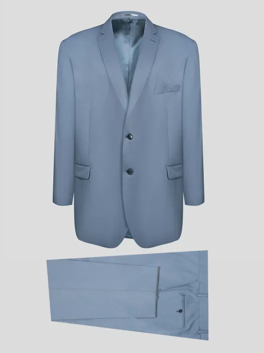 Costume Grands Drapiers Capel Tissu Vitale Barberis Canonico  homme grande taille - Capelstore