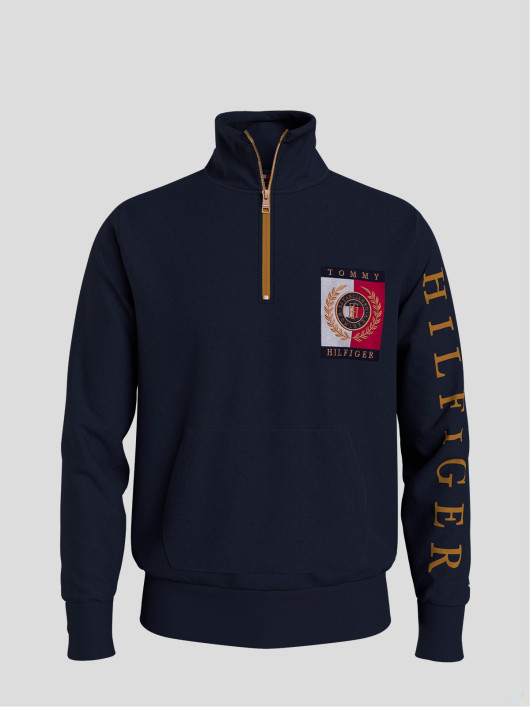 Sweat Camion. Cot.bio Hilfiger Grande Taille homme grande taille - Capelstore