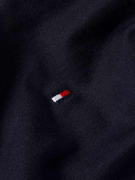 Chemise MC Marine Tommy Hilfiger Grande Taille