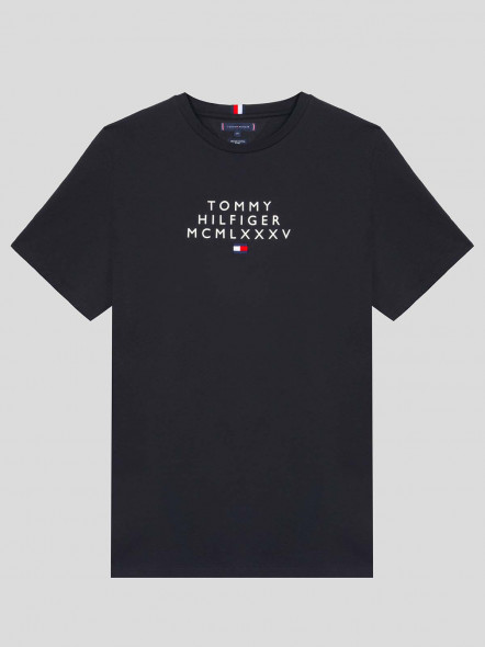 Tee-shirt Logo Tommy Hilfiger Grandes Tailles