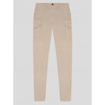 pantalon cargo beige homme grande taille