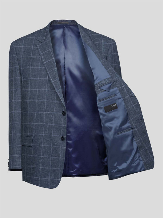 Veste Tissu A Carreaux Capel Grande Taille homme grande taille - Capelstore
