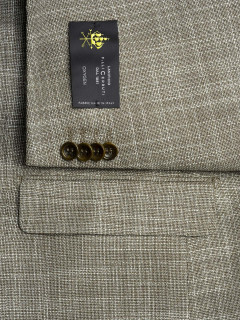 Veste Nattee Grands Drapiers Tissu Lanificio F.lli Cerruti  homme grande taille - Capelstore