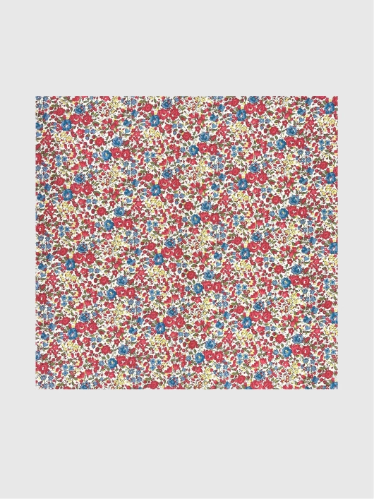 Pochette Fleurs Tissu Liberty  homme grande taille - Capelstore