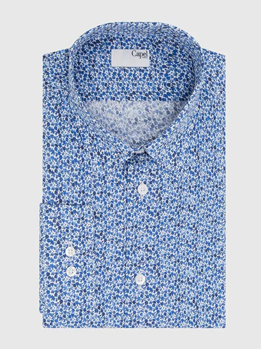 Chemise Fleurs Capel Paris Grandes Tailles