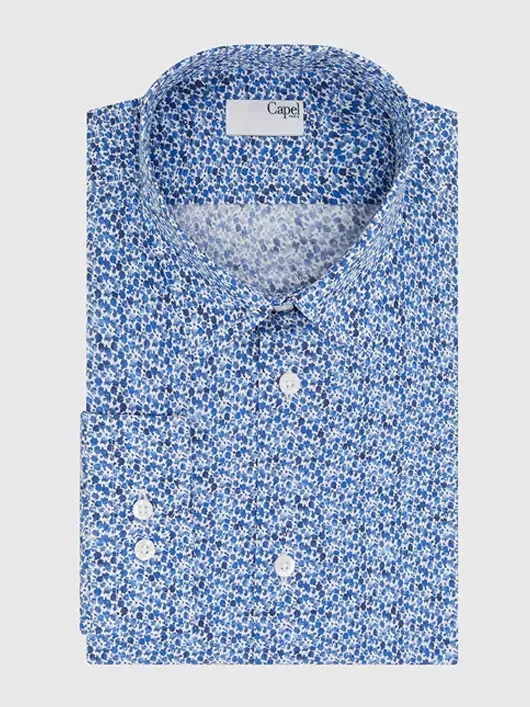 Chemise Fleurs Capel Paris Grandes Tailles
