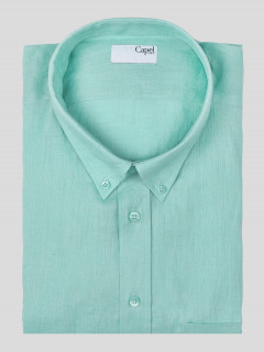 Chemise Mc Unie Lin Capel Grande Taille  homme grande taille - Capelstore