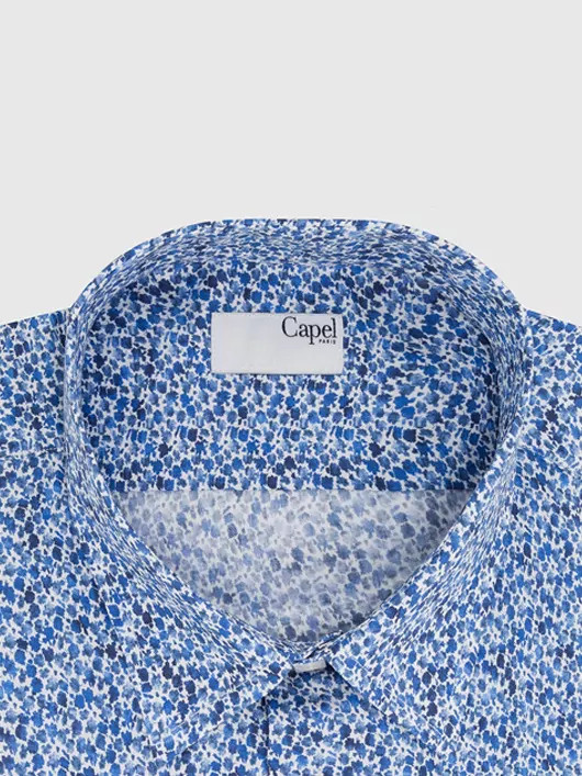 Chemise Fleurs Capel Paris Grandes Tailles