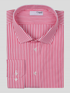 Chemise Ml Rayures Coton Bio Grande Taille  homme grande taille - Capelstore