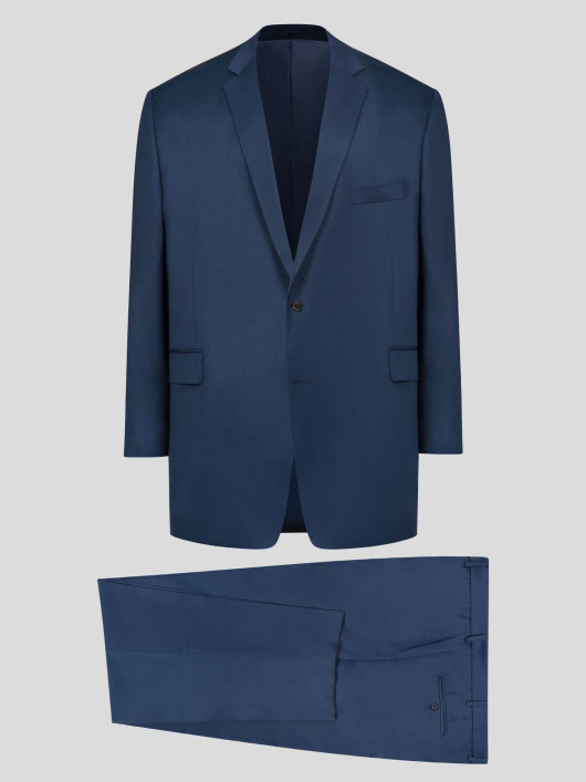 Costume marine tissu stretch homme grande taille Capel