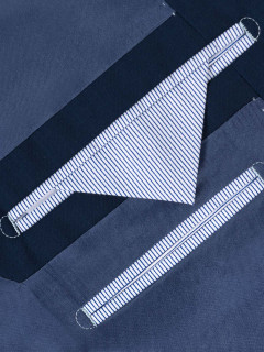 Costume marine tissu stretch homme grande taille | Capel